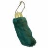 Natural Lucky Rabbit Foot in Dyed Teal With Organza Bag - TaxidermyArtistry Natural Lucky Rabbit Foot in Dyed Teal With Organza Bag - TaxidermyArtistry