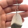 PIRARUCU ARAPAIMA AMAZON Scale Keychain (Acts as Natural Nail Filer) - TaxidermyArtistry