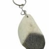 PIRARUCU ARAPAIMA AMAZON Scale Keychain (Acts as Natural Nail Filer) - TaxidermyArtistry