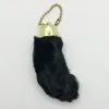 BLACK DYED LUCKY Rabbit Foot In Organza Bag - TaxidermyArtistry