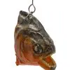 Predator Piranha Head Keyring (Pygocentrus nattereri) - TaxidermyArtistry