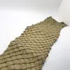 Yellow Dyed Handmade Pirarucu Arapaima Amazon Peruvian Leather - TaxidermyArtistry